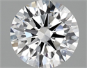 Del inventario de diamantes de laboratorio, 1.96 quilates, Redondo , Color D, claridad VVS2 y certificado IGI