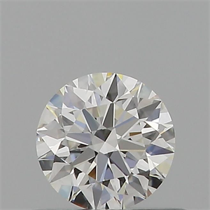 Picture of Natural Diamond 0.41 Carats, Round with Excellent Cut, G Color, IF Clarity and Certified by GIA