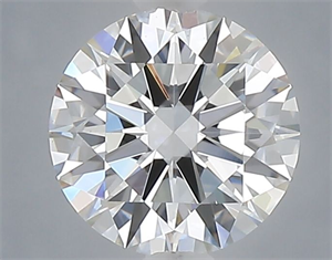 Picture of Lab Grown Diamond 1.05 Carats, Round with Excellent Cut, D Color, VVS2 Clarity and Certified by IGI