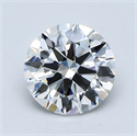 Diamante Natural 1.30 quilates, Redondo , Color F, claridad VS1 y certificado GIA