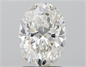 Natural Diamond 1.80 Carats, Oval with  Cut, H Color, VVS1 Clarity and Certified by GIA