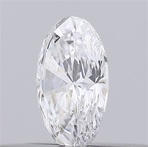 Picture of Natural Diamond 0.19 Carats, Oval with  Cut, D Color, VVS2 Clarity and Certified by GIA