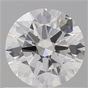 Diamante Natural 0.70 quilates, Redondo , Color E, claridad SI1 y certificado GIA