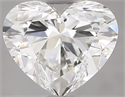Natural Diamond 2.00 Carats, Heart with  Cut, H Color, VVS1 Clarity and Certified by IGI