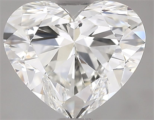 Picture of Natural Diamond 2.00 Carats, Heart with  Cut, H Color, VVS1 Clarity and Certified by IGI