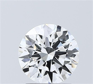 Picture of Lab Grown Diamond 1.50 Carats, Round with Excellent Cut, D Color, VVS2 Clarity and Certified by IGI