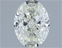 Diamante Natural 1.00 quilates, Ovalado , Color J, claridad VS1 y certificado IGI