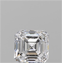 Natural Diamond 1.01 Carats, Asscher with  Cut, D Color, VS2 Clarity and Certified by GIA