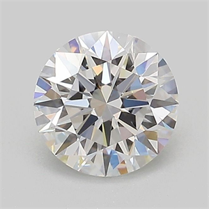 Picture of Lab Grown Diamond 1.05 Carats, Round with Ideal Cut, D Color, VVS2 Clarity and Certified by IGI