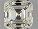 Diamante Natural 1.09 quilates, Asscher , Color J, claridad VVS1 y certificado GIA