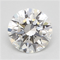 Diamante Natural 0.42 quilates, Redondo , Color E, claridad VVS2 y certificado GIA