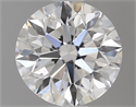 Natural Diamond 0.90 Carats, Round with Excellent Cut, D Color, VS1 Clarity and Certified by GIA