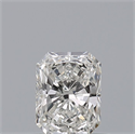 Diamante Natural 0.42 quilates, Radiante , Color G, claridad IF y certificado GIA