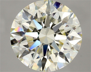Foto Diamante Natural 3.02 quilates, Redondo , Color L, claridad VVS2 y certificado HRD de