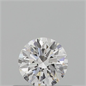 Diamante Natural 0.40 quilates, Redondo , Color D, claridad VVS2 y certificado GIA