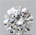 Natural Diamond 0.90 Carats, Round with Excellent Cut, I Color, VS1 Clarity and Certified by GIA