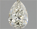 Natural Diamond 1.20 Carats, Pear with  Cut, J Color, SI1 Clarity and Certified by GIA