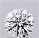 Lab Grown Diamond 0.82 Carats, Round with Ideal Cut, D Color, VVS2 Clarity and Certified by IGI