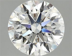 Picture of Lab Grown Diamond 2.34 Carats, Round with Excellent Cut, E Color, VVS2 Clarity and Certified by IGI