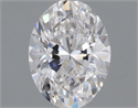 Natural Diamond 1.01 Carats, Oval with  Cut, E Color, IF Clarity and Certified by GIA