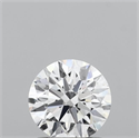 Lab Grown Diamond 1.04 Carats, Round with Ideal Cut, D Color, VVS2 Clarity and Certified by IGI