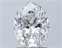 Natural Diamond 1.01 Carats, Oval with  Cut, E Color, VS1 Clarity and Certified by GIA