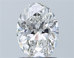 Picture of Natural Diamond 1.01 Carats, Oval with  Cut, E Color, VS1 Clarity and Certified by GIA