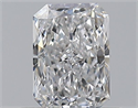 Natural Diamond 0.49 Carats, Radiant with  Cut, E Color, VS2 Clarity and Certified by GIA