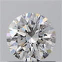 Natural Diamond 0.81 Carats, Round with Excellent Cut, G Color, SI1 Clarity and Certified by GIA