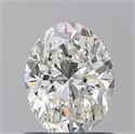 Diamante Natural 0.70 quilates, Ovalado , Color G, claridad VS2 y certificado GIA