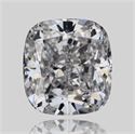 Natural Diamond 0.50 Carats, Cushion with  Cut, D Color, VS2 Clarity and Certified by GIA
