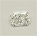 Natural Diamond 0.40 Carats, Radiant with  Cut, F Color, VS1 Clarity and Certified by GIA