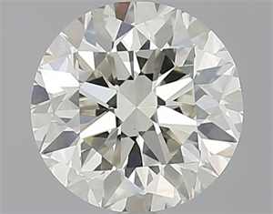 Picture of Natural Diamond 1.50 Carats, Round with Very Good Cut, M Color, SI1 Clarity and Certified by GIA