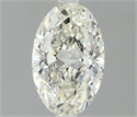 Diamante Natural 0.70 quilates, Ovalado , Color I, claridad VVS2 y certificado IGI