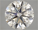 Diamante Natural 3.01 quilates, Redondo , Color K, claridad VVS1 y certificado GIA