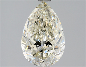 Picture of Natural Diamond 1.70 Carats, Pear with  Cut, L Color, SI2 Clarity and Certified by GIA