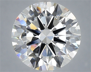 Picture of Lab Grown Diamond 7.06 Carats, Round with Excellent Cut, E Color, VS1 Clarity and Certified by IGI