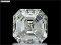 Natural Diamond 1.56 Carats, Asscher with  Cut, G Color, VS1 Clarity and Certified by GIA