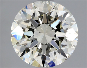 Foto Diamante Natural 2.02 quilates, Redondo , Color L, claridad VS1 y certificado GIA de