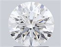 Del inventario de diamantes de laboratorio, 1.67 quilates, Redondo , Color F, claridad VS1 y certificado IGI