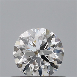 Picture of Natural Diamond 0.45 Carats, Round with Excellent Cut, D Color, SI1 Clarity and Certified by IGI