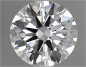 Natural Diamond 0.71 Carats, Round with Excellent Cut, D Color, VS1 Clarity and Certified by GIA