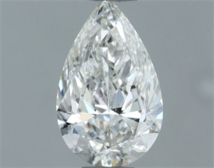 Picture of Natural Diamond 0.51 Carats, Pear with  Cut, H Color, SI2 Clarity and Certified by GIA
