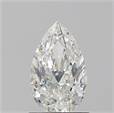 Natural Diamond 0.90 Carats, Pear with  Cut, I Color, VS1 Clarity and Certified by GIA