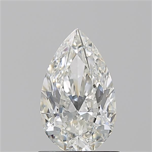 Picture of Natural Diamond 0.90 Carats, Pear with  Cut, I Color, VS1 Clarity and Certified by GIA