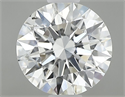 Natural Diamond 0.71 Carats, Round with Excellent Cut, E Color, SI1 Clarity and Certified by GIA