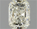 Natural Diamond 1.00 Carats, Radiant with  Cut, J Color, SI1 Clarity and Certified by GIA