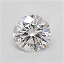 Del inventario de diamantes de laboratorio, 1.57 quilates, Redondo , Color D, claridad VVS2 y certificado IGI