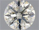 Diamante Natural 0.70 quilates, Redondo , Color L, claridad SI2 y certificado GIA