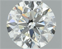 Diamante Natural 0.61 quilates, Redondo , Color I, claridad VS2 y certificado IGI